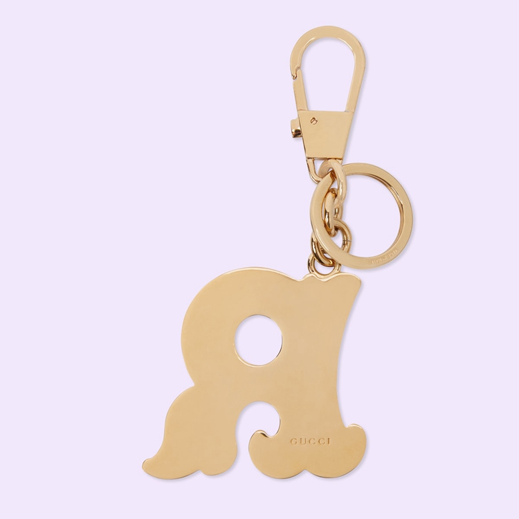 727986.JCFUG.8555.002.100.0000.Light Letter R Plexiglas keychain